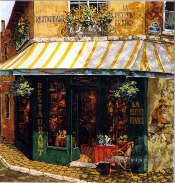 Boutique Tableaux - YXJ0440e Impressionniste Boutiques de la rue